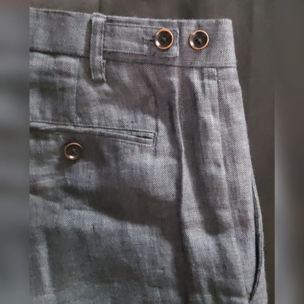 Men's Heritage Collection Linen Pants By Banana Republic, Size 35 X 30